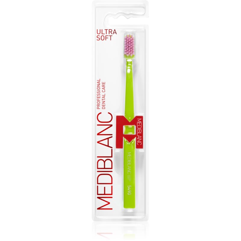 MEDIBLANC 5490 Ultra Soft perie de dinti ultra moale Green 1 buc