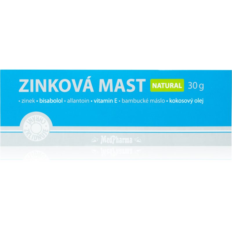 MedPharma Zinc ointment Natural unguent calmant pentru piele 30 g