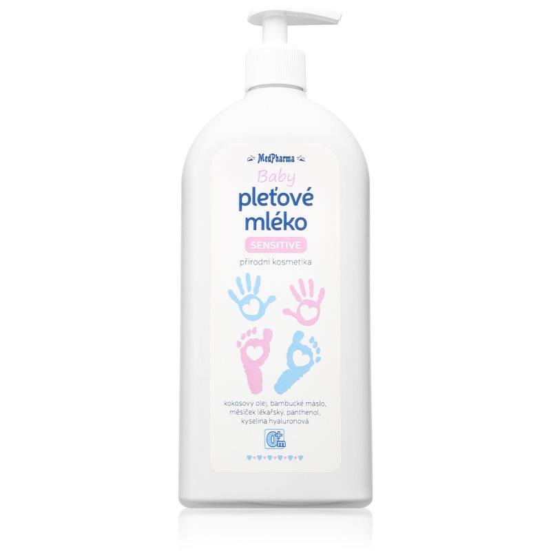 MedPharma Pleťové mléko Sensitive baby lapte de corp hidratant pentru nou-născuți și copii 500 ml