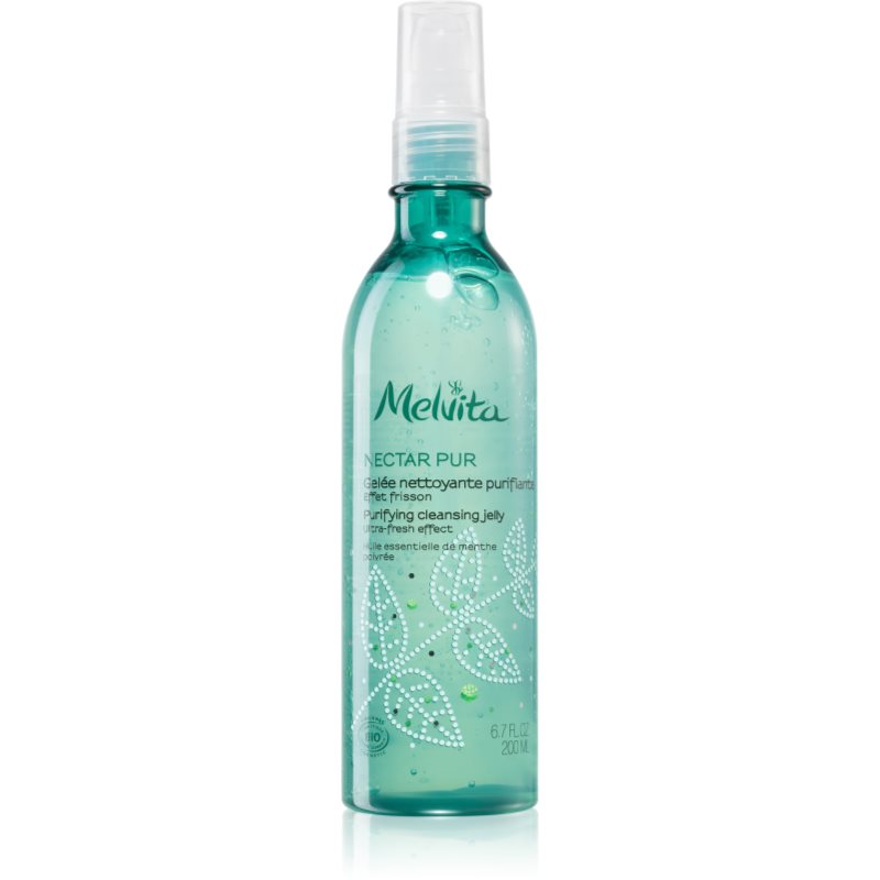 Melvita Nectar Pur gel de curățare pentru ten gras și mixt