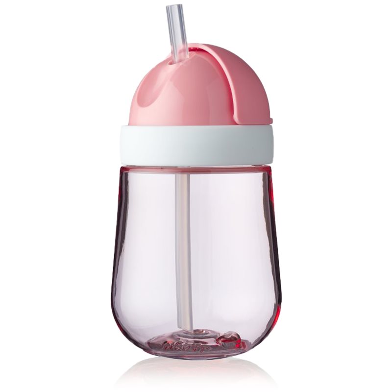 Mepal Mio Pink cană pentru antrenament cu pai 9m+ 300 ml