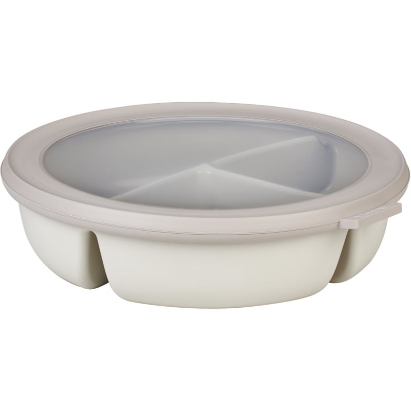 Mepal Bento Bowl Cirqula bol pentru alimente culoare Nordic White, 250 + 250 + 500 ml 1 buc