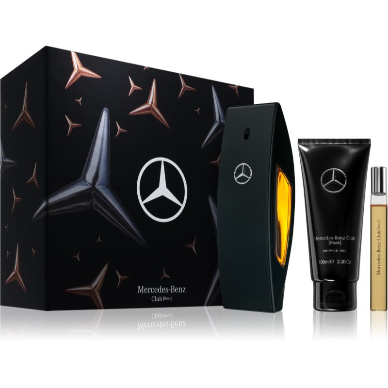 Mercedes-Benz Club Black set cadou pentru bărbați 1 buc