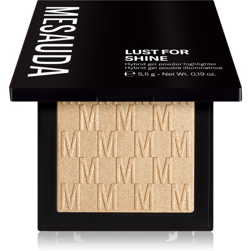 Mesauda Milano Lust For Shine Highlighter crema de strălucire culoare Gold Ambition 5,5 g