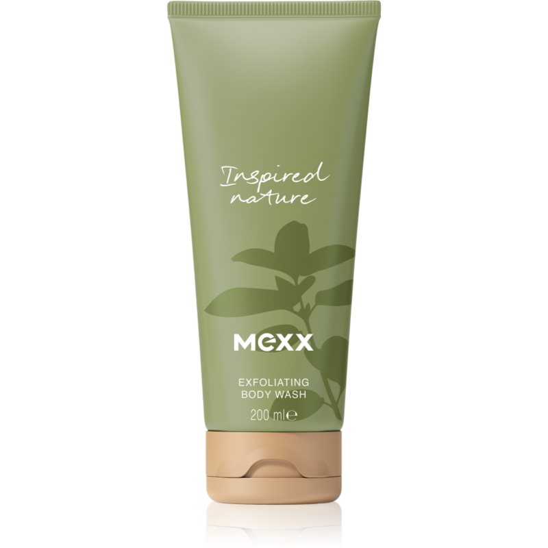 Mexx Inspired Nature gel de dus exfoliant produs parfumat 200 ml