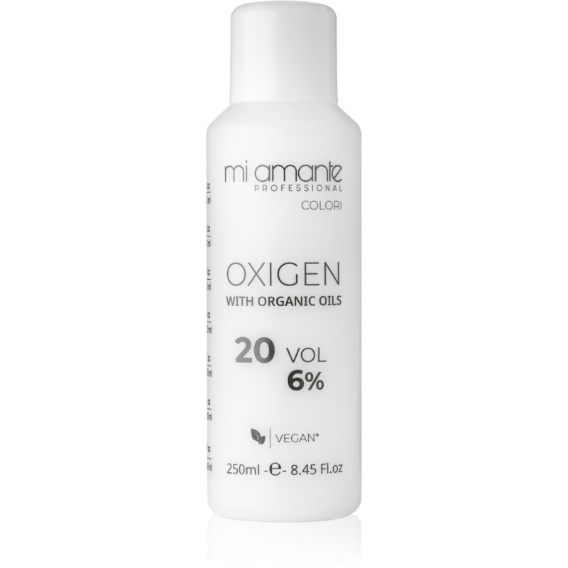 Mi Amante Professional Colori Oxigen With Organic Oils lotiune activa pentru uz profesonial 6% 20 Vol. 250 ml