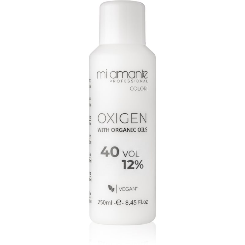 Mi Amante Professional Colori Oxigen With Organic Oils lotiune activa pentru uz profesonial 12% 40 Vol. 250 ml