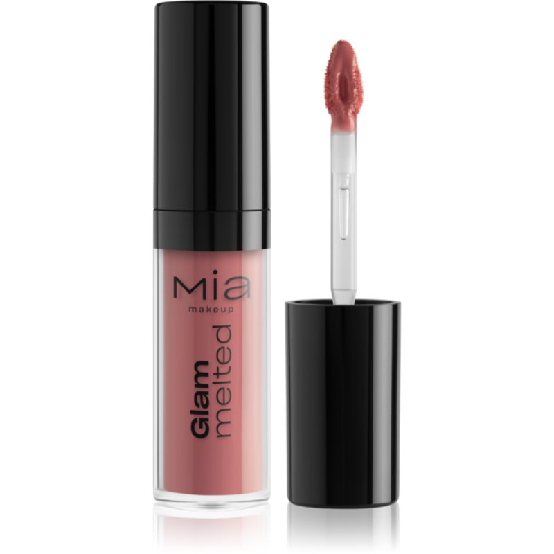 Mia Cosmetics Glam Melted ruj cu persistență îndelungată cu efect mat culoare 02 Delicat 5 g
