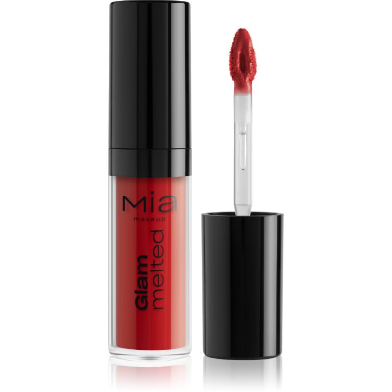 Mia Cosmetics Glam Melted ruj cu persistență îndelungată cu efect mat culoare 14 Fervent 5 g