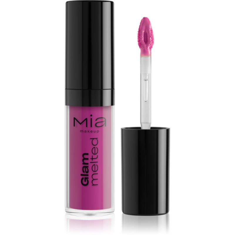 Mia Cosmetics Glam Melted ruj cu persistență îndelungată cu efect mat culoare 22 Chic Orchid 5 g