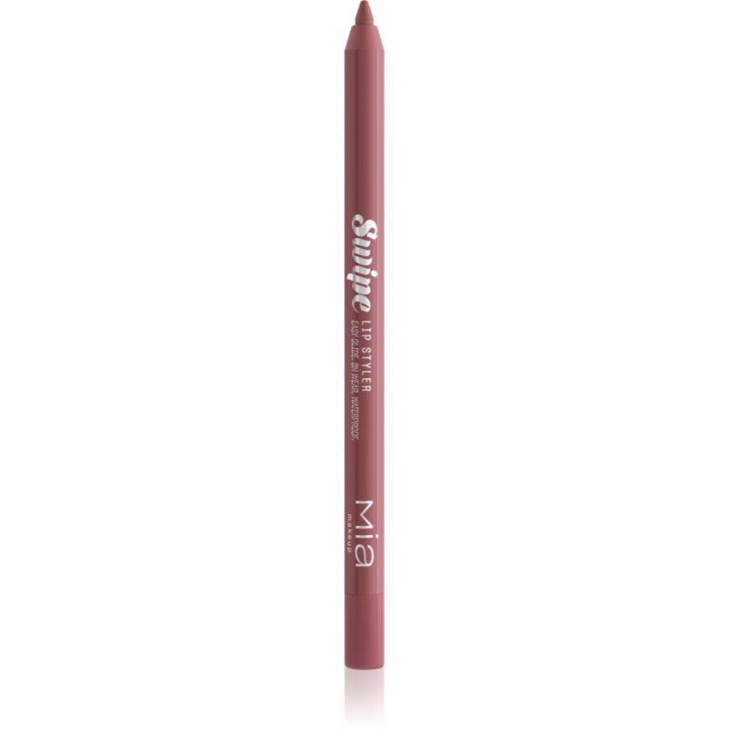 Mia Cosmetics Swipe creion contur buze rezistent la apa culoare 02 Dusty Rose 1.26 g