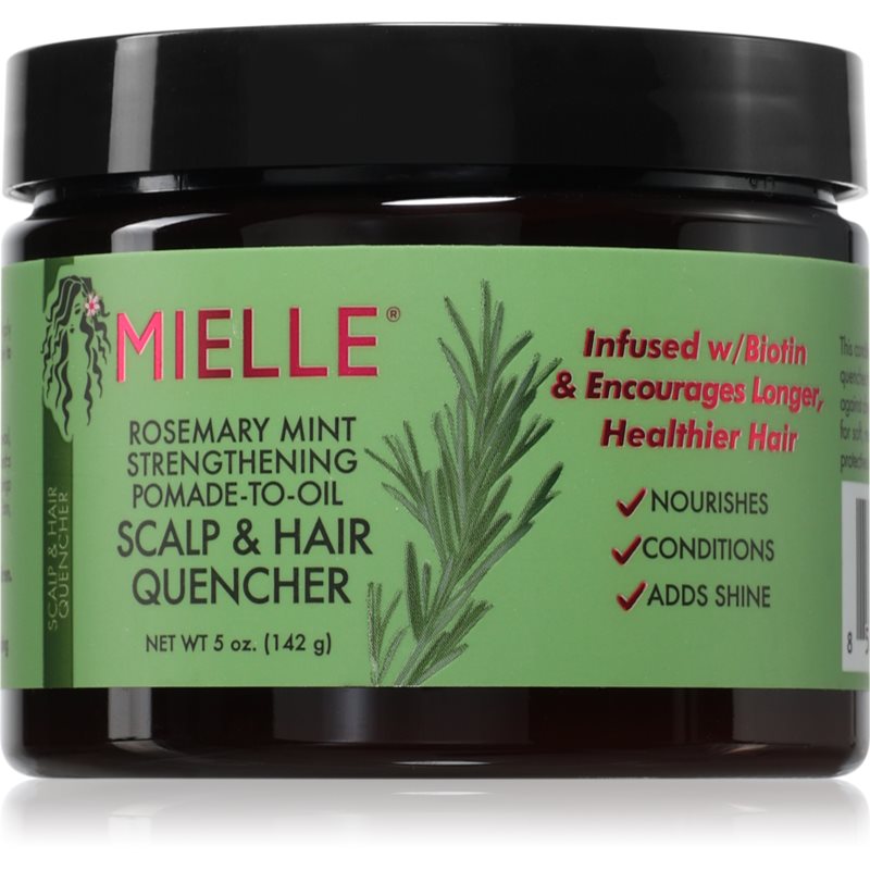 Mielle Rosemary Mint Pomade-to-Oil Scalp & Hair Quencher alifie pentru par 142 g