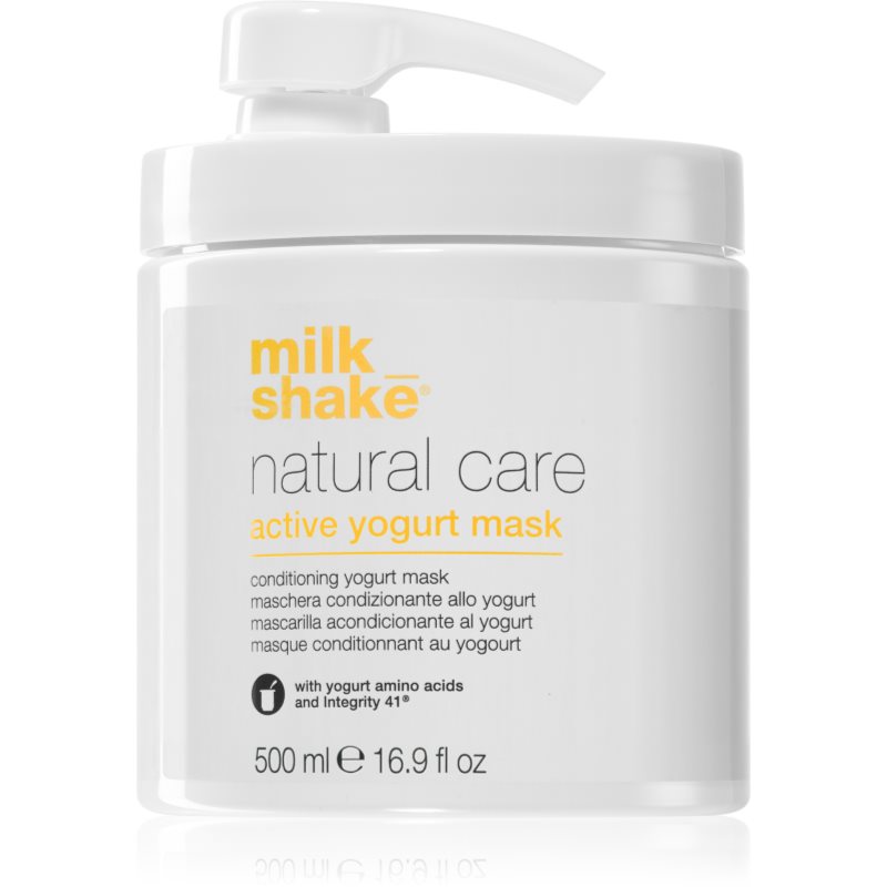 Milk Shake Natural Care Active Yogurt masca de iaurt activa pentru păr 500 ml