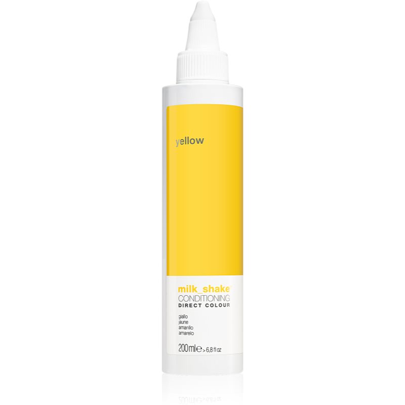 Milk Shake Direct Colour balsam nuanțator pentru hidratare intensa Yellow 200 ml