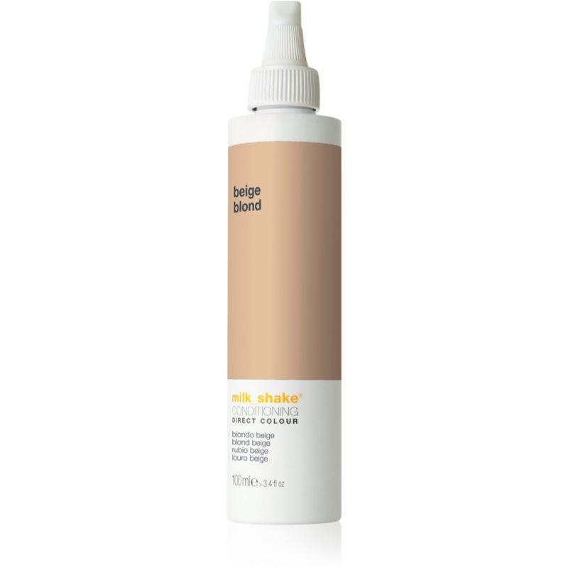 Milk Shake Direct Colour balsam nuanțator pentru hidratare intensa Beige blond 100 ml