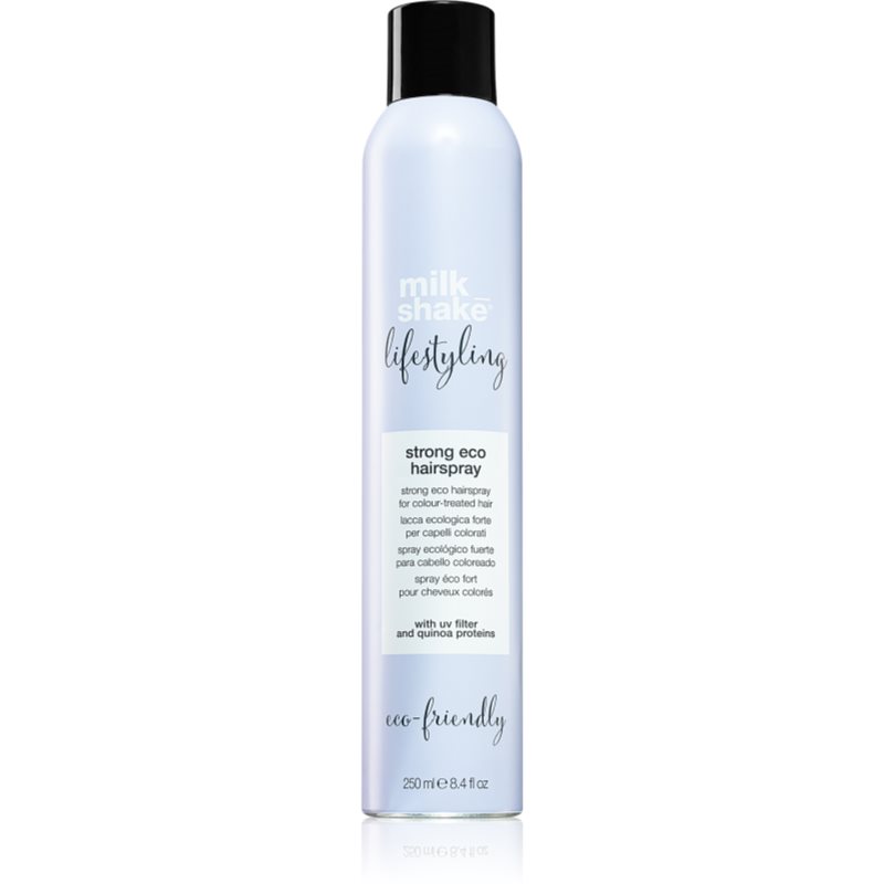 Milk Shake Lifestyling Strong Eco Hairspray fixativ cu fixare puternică 250 ml