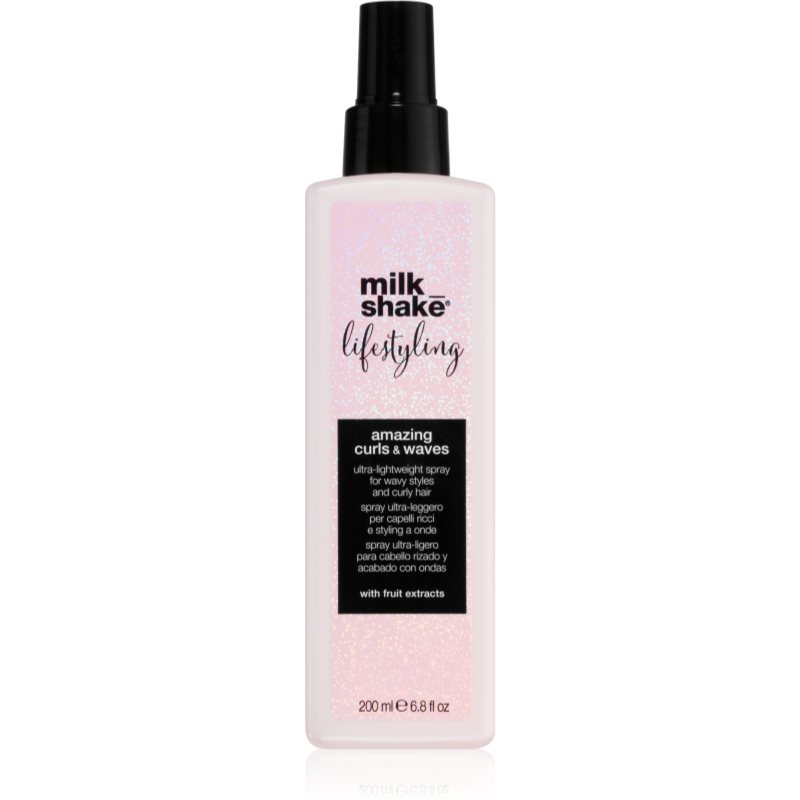 Milk Shake Lifestyling Amazing curls & waves Spray de păr multifuncțional pentru par ondulat si cret 200 ml