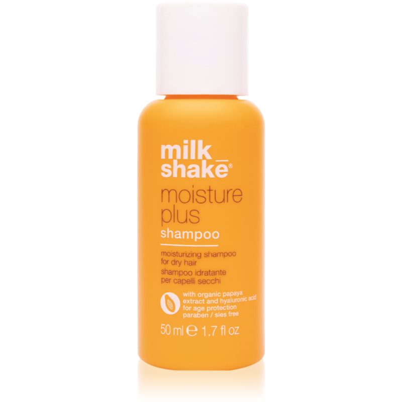 Milk Shake Moisture Plus sampon hidratant pentru par uscat 50 ml