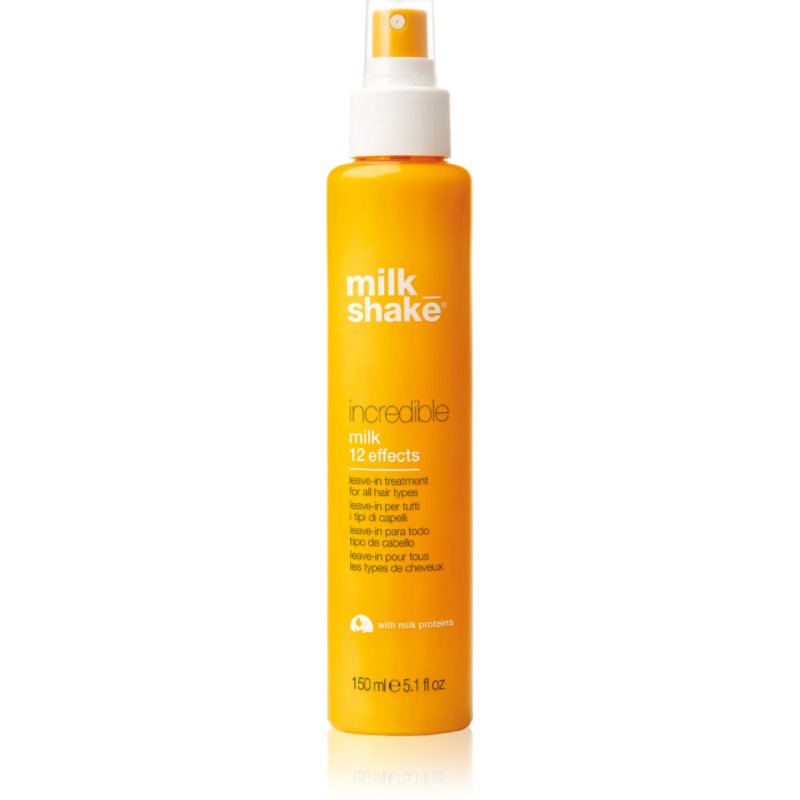 Milk Shake Incredible Milk 12 Effects ingrijire leave-in pentru toate tipurile de păr 150 ml