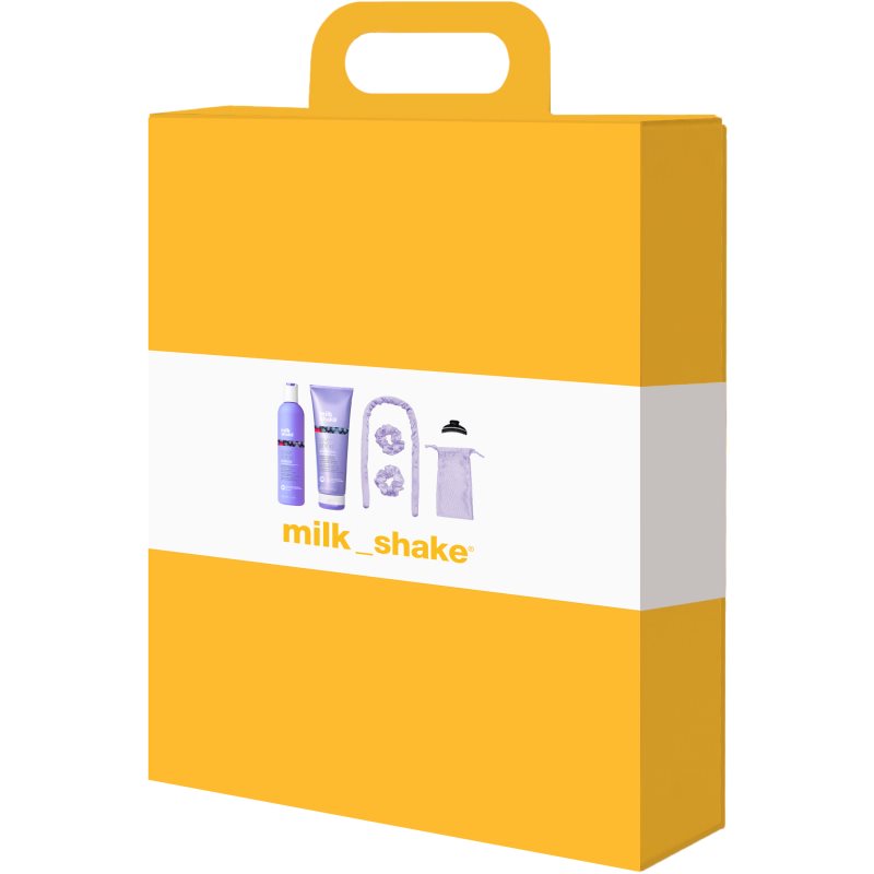 Milk Shake Silver Shine Set set cadou pentru parul blond cu suvite 1 buc