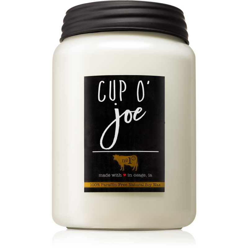 Milkhouse Candle Co. Farmhouse Cup O\' Joe lumânare parfumată Mason Jar 737 g
