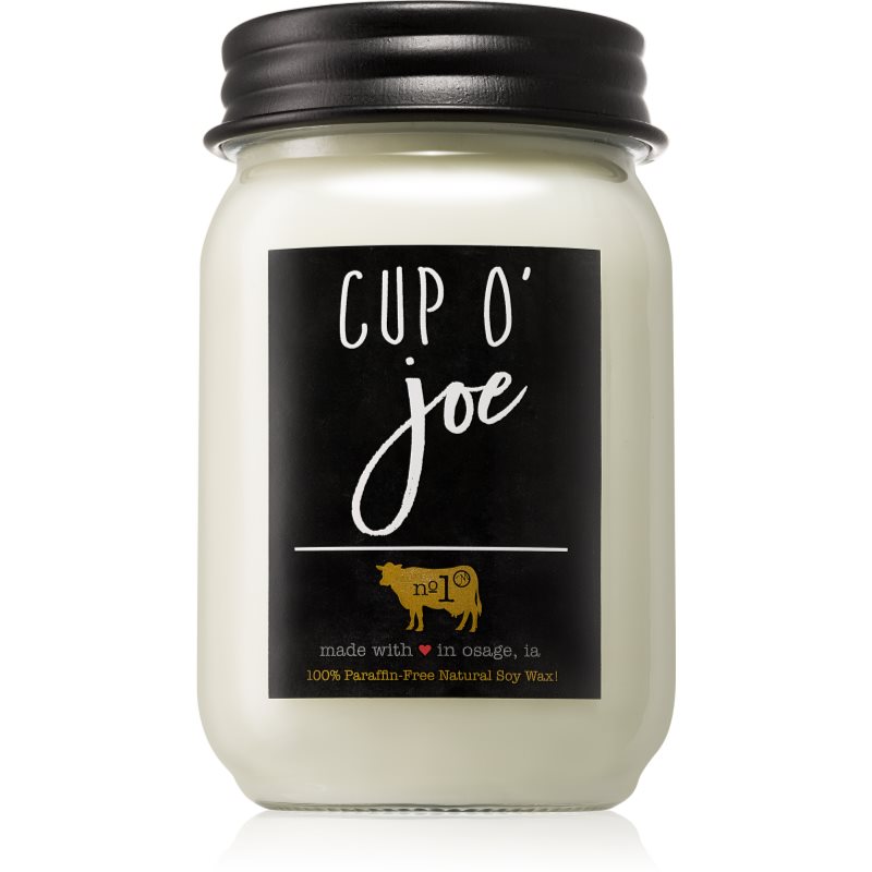 Milkhouse Candle Co. Farmhouse Cup O\' Joe lumânare parfumată Mason Jar 368 g