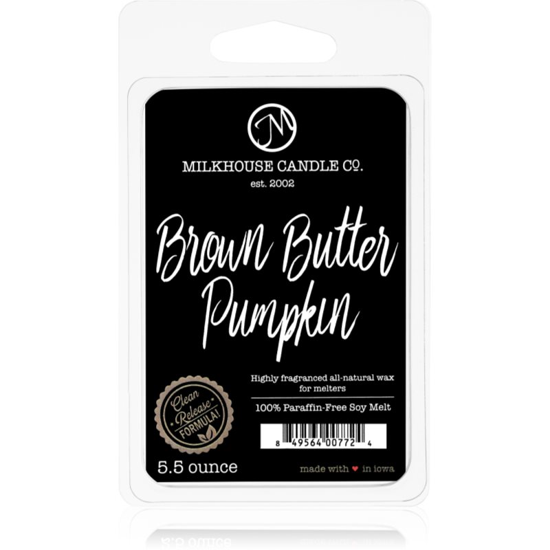 Milkhouse Candle Co. Creamery Brown Butter Pumpkin ceară pentru aromatizator 155 g