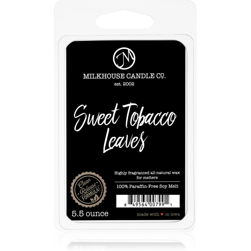 Milkhouse Candle Co. Creamery Sweet Tobacco Leaves ceară pentru aromatizator 155 g