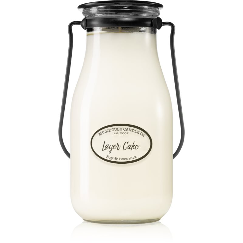 Milkhouse Candle Co. Creamery Layer Cake lumânare parfumată Milkbottle 454 g