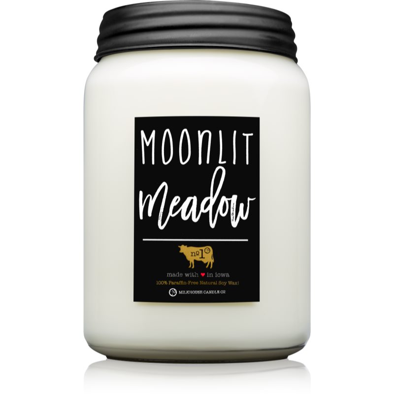 Milkhouse Candle Co. Farmhouse Moonlit Meadow lumânare parfumată Mason Jar 737 g