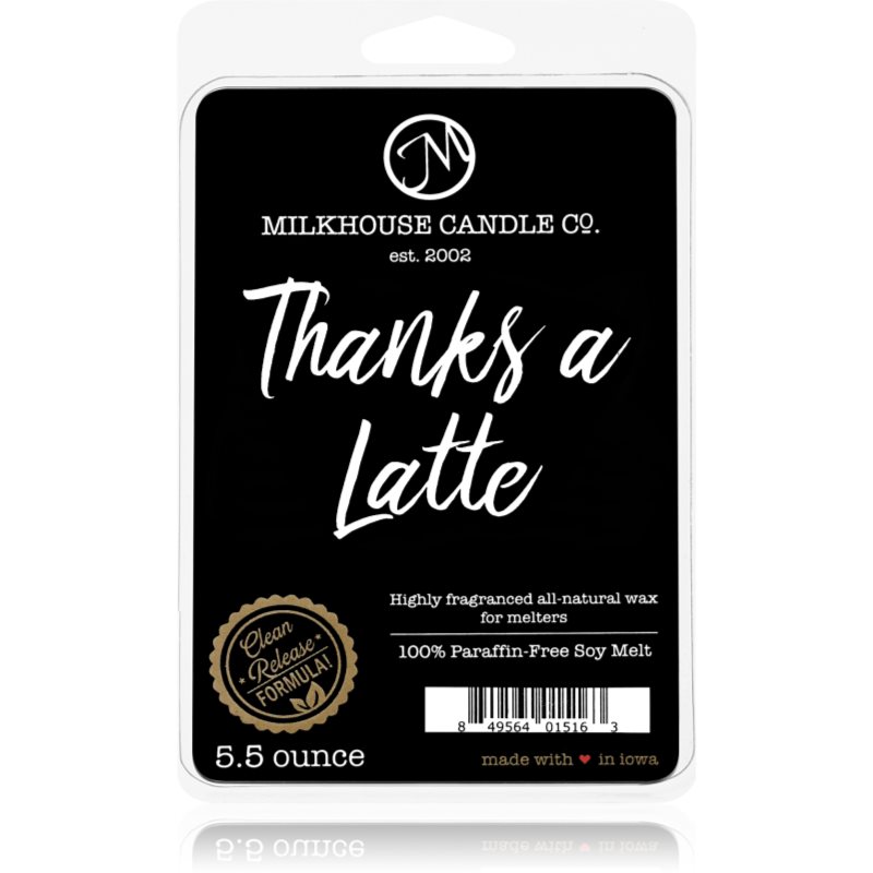 Milkhouse Candle Co. Creamery Thanks A Latte ceară pentru aromatizator 155 g