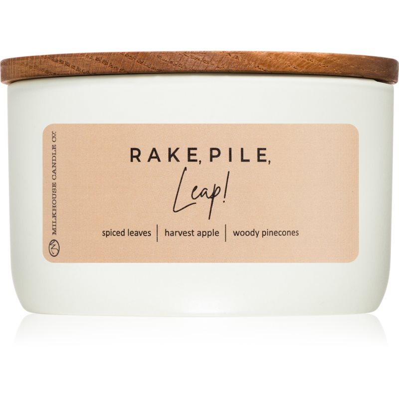 Milkhouse Candle Co. Statement Rake, Pile, Leap! lumânare parfumată 283 g