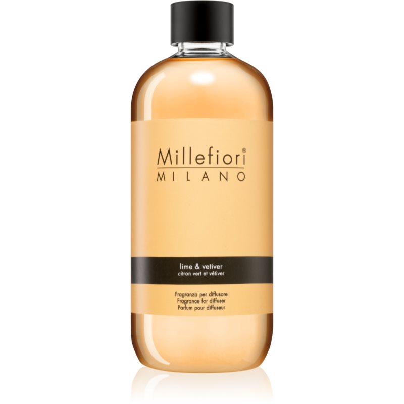 Millefiori Milano Lime & Vetiver reumplere în aroma difuzoarelor 500 ml