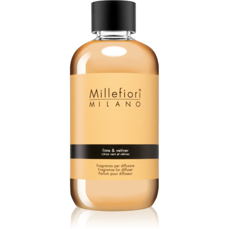 Millefiori Milano Lime & Vetiver reumplere în aroma difuzoarelor 250 ml