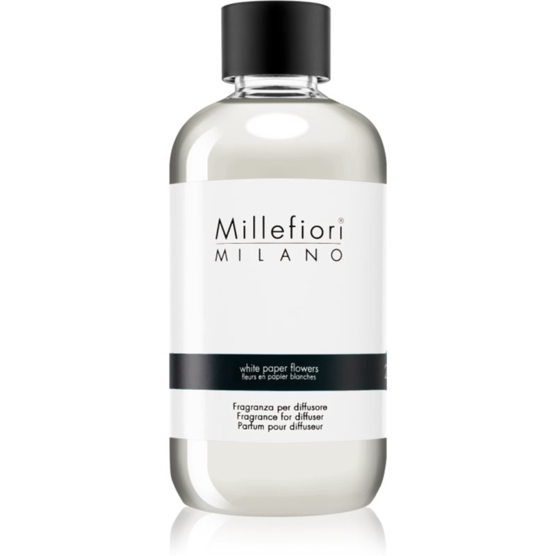 Millefiori Milano White Paper Flowers reumplere în aroma difuzoarelor 250 ml