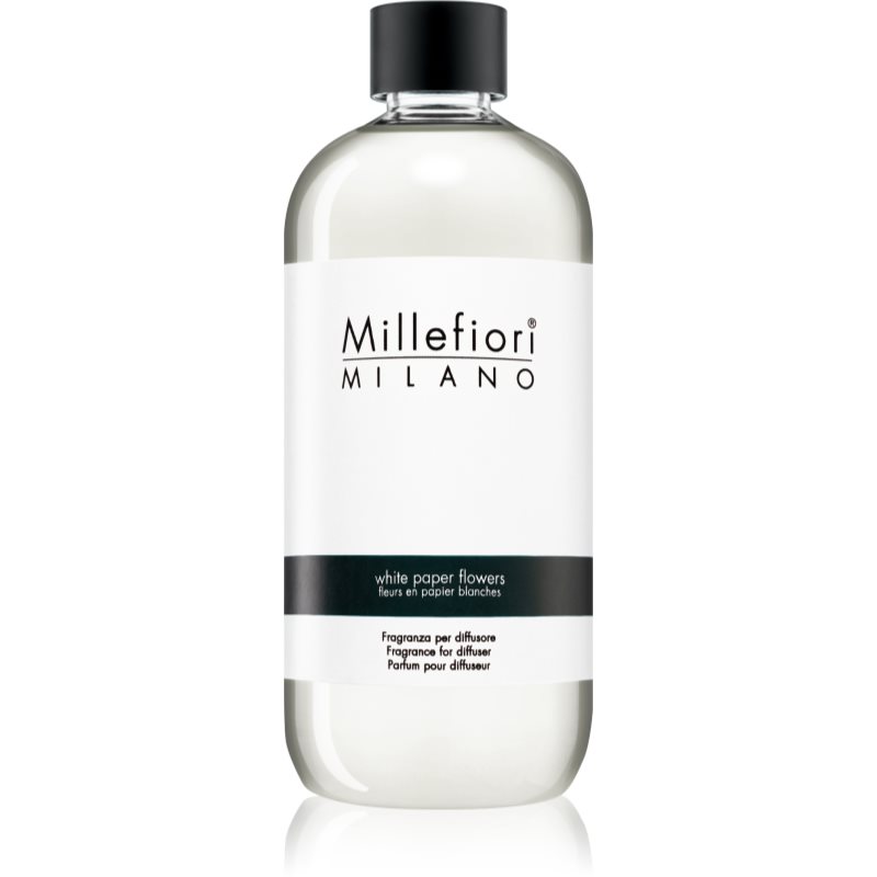 Millefiori Milano White Paper Flowers reumplere în aroma difuzoarelor 500 ml