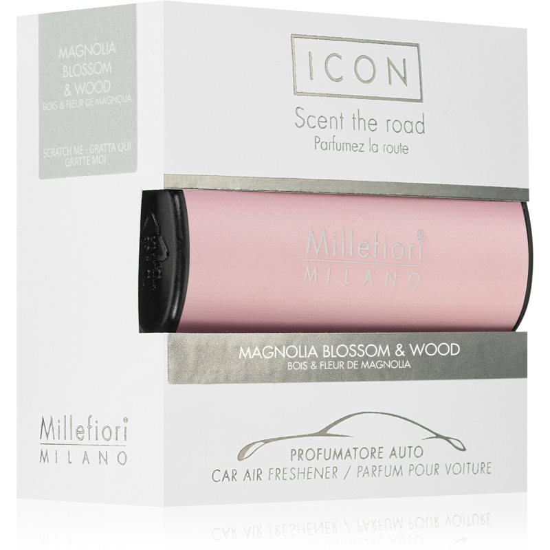 Millefiori Icon Magnolia Blossom & Wood parfum pentru masina 1 buc