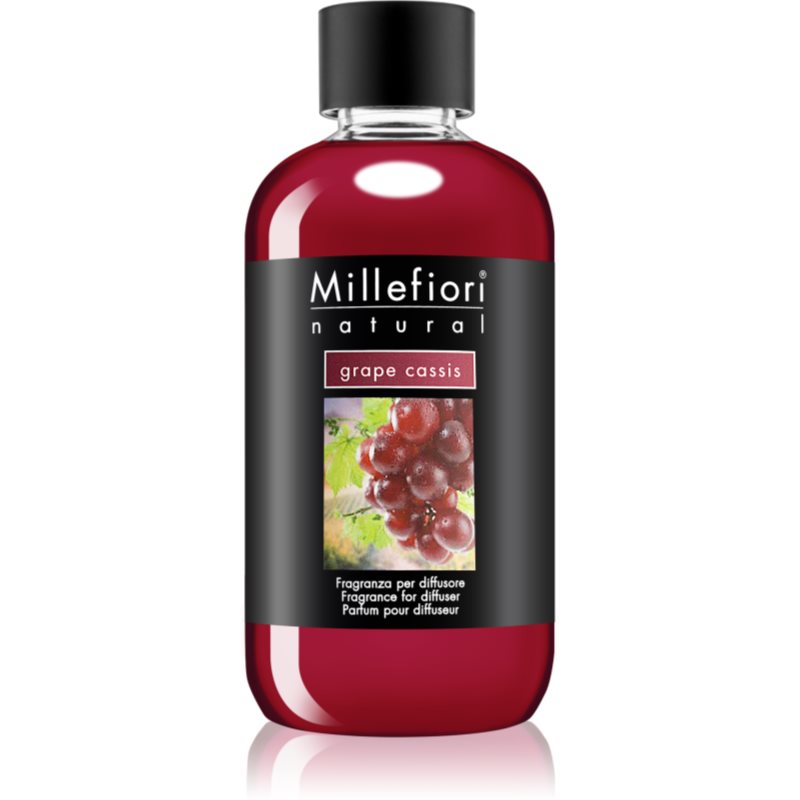 Millefiori Milano Grape Cassis reumplere în aroma difuzoarelor 250 ml