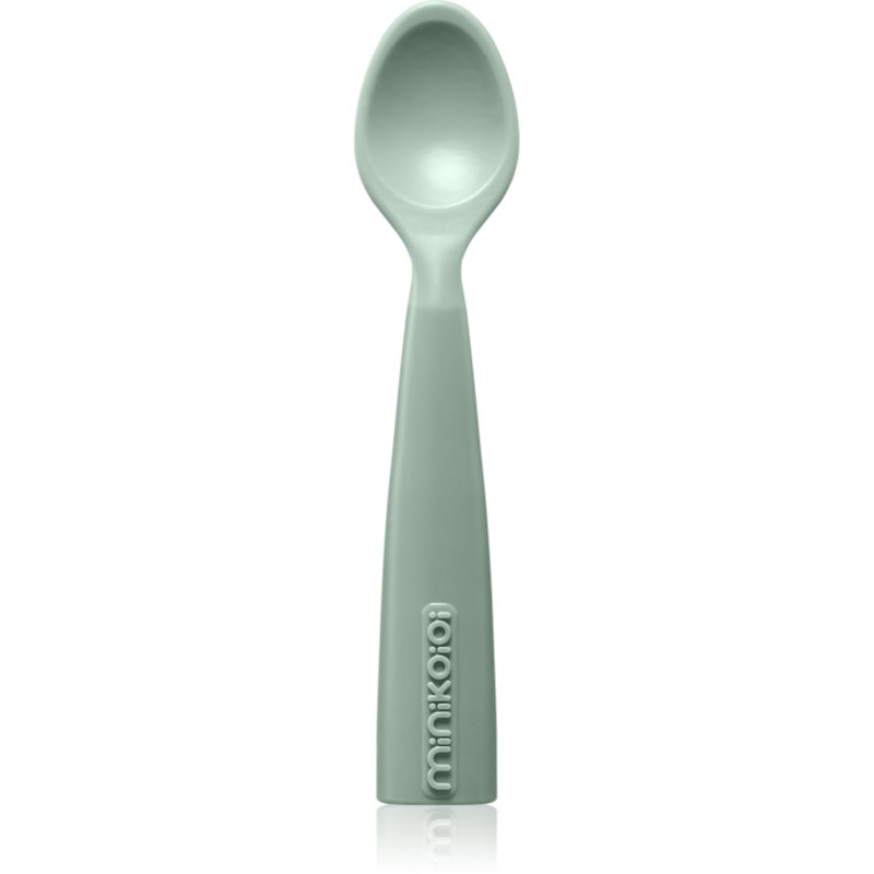 Minikoioi Silicone Spoon linguriță River Green 1 buc