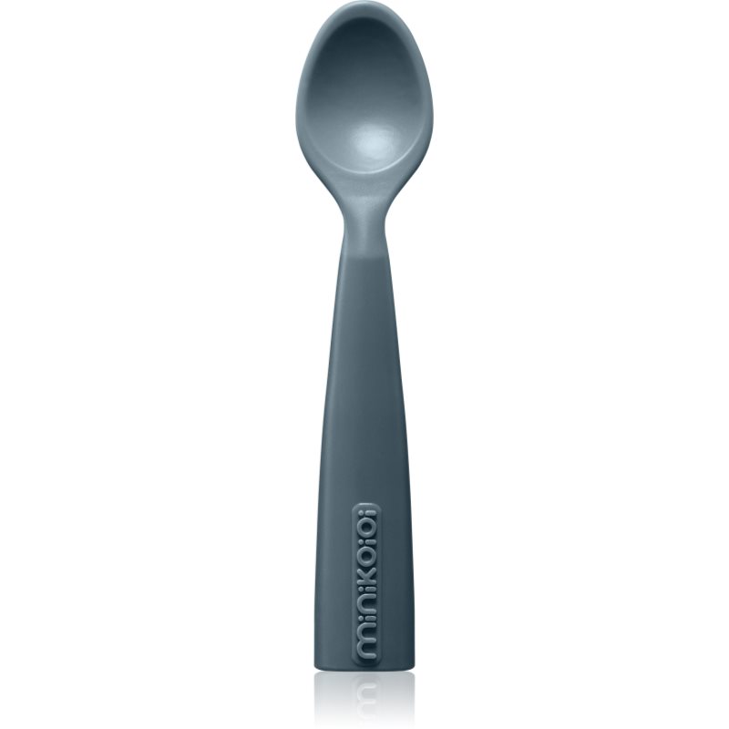 Minikoioi Silicone Spoon linguriță Deep Blue 1 buc