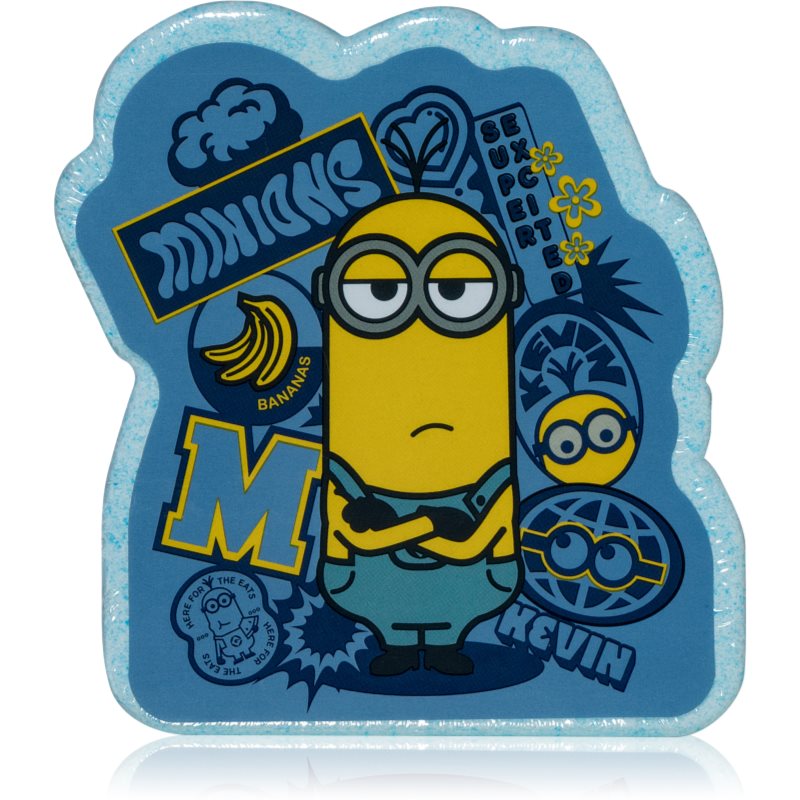 Minions The Rise of Gru Bath Fizzers tablete efervescente pentru baie Kevin Blue 60 g