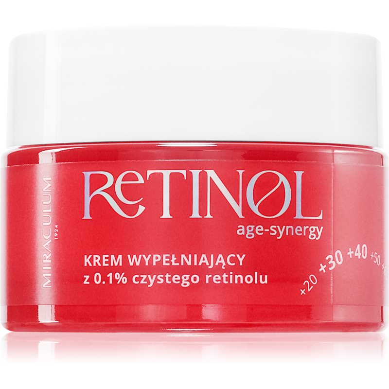 Miraculum AGE-SYNERGY RETINOL 0.1% Crema de noapte activa pentru reducerea petelor pigmentare cu retinol 50 ml