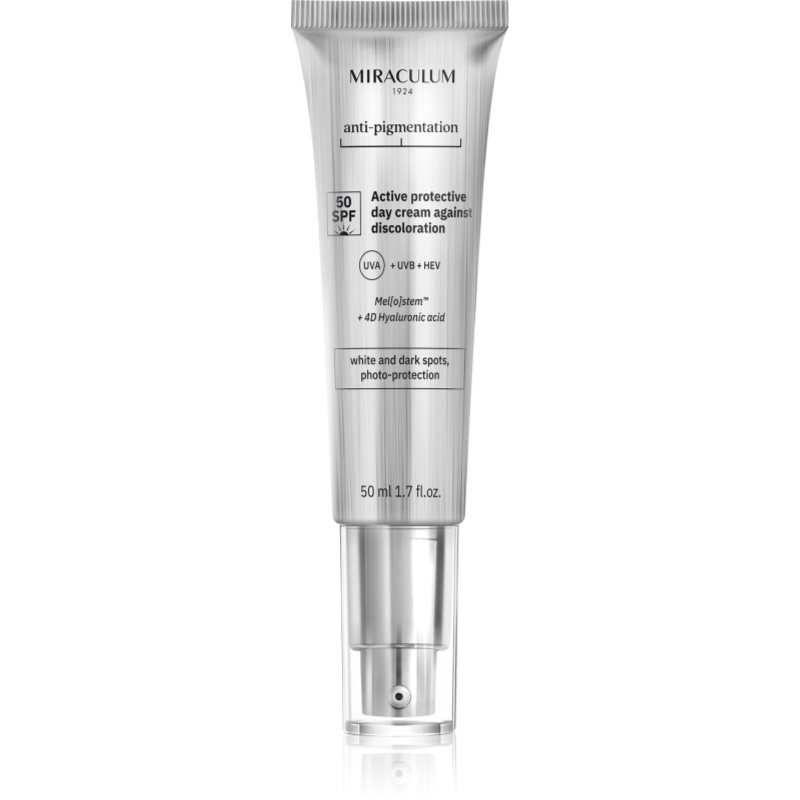 Miraculum Anti- Pigmentation SPF 50 crema de zi protectoare impotriva petelor SPF 50 50 ml