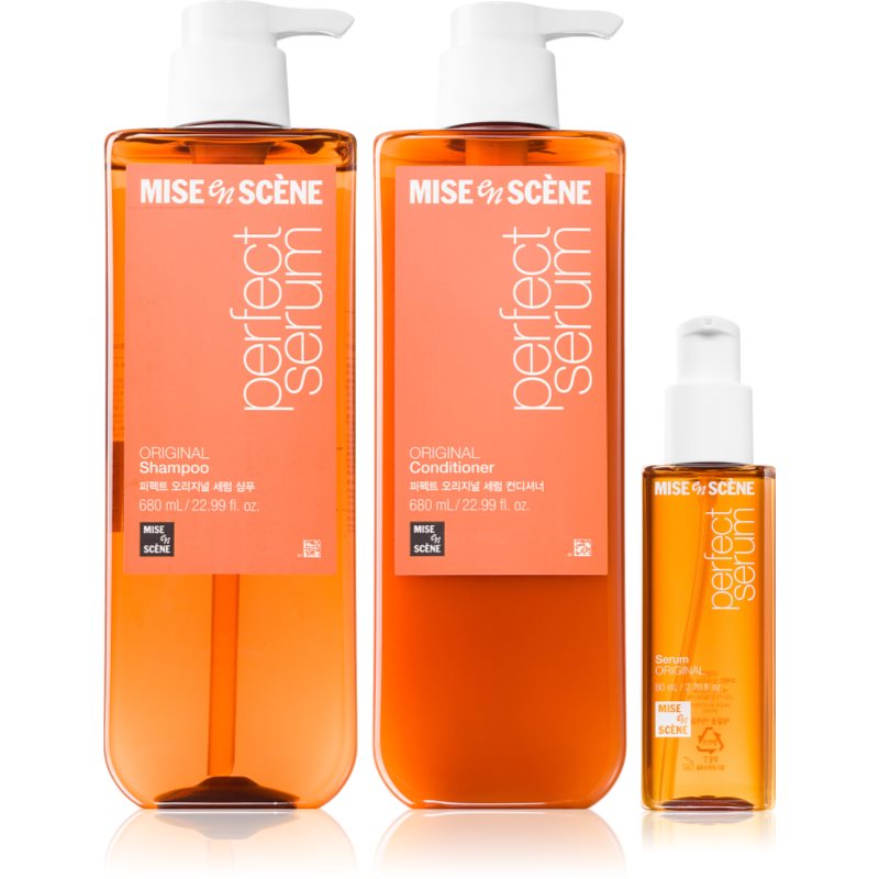 mise en scene Perfect Serum Original set pentru un par stralucitor si catifelat