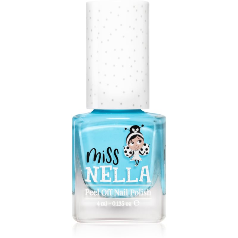Miss Nella Peel Off Nail Polish lac de unghii pentru copii MN01 Mermaid Blue 4 ml