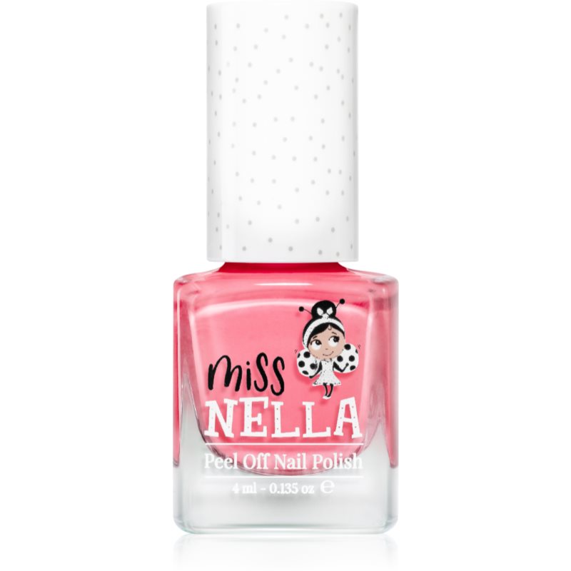 Miss Nella Peel Off Nail Polish lac de unghii pentru copii MN03 Pink a Boo 4 ml