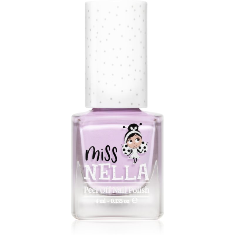 Miss Nella Peel Off Nail Polish lac de unghii pentru copii MN02 Bubble Gum 4 ml
