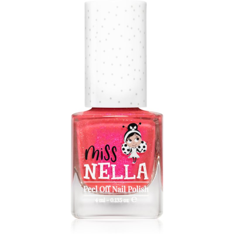Miss Nella Peel Off Nail Polish lac de unghii pentru copii MN10 Tickle Me Pink 4 ml