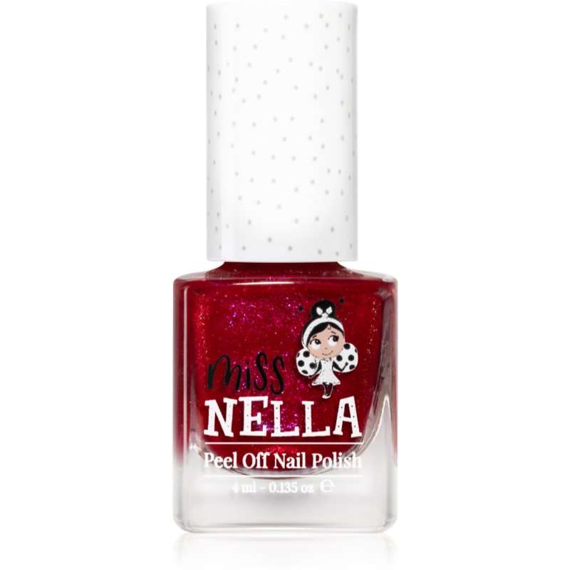 Miss Nella Peel Off Nail Polish lac de unghii pentru copii MN08 Jazzberry Jam 4 ml