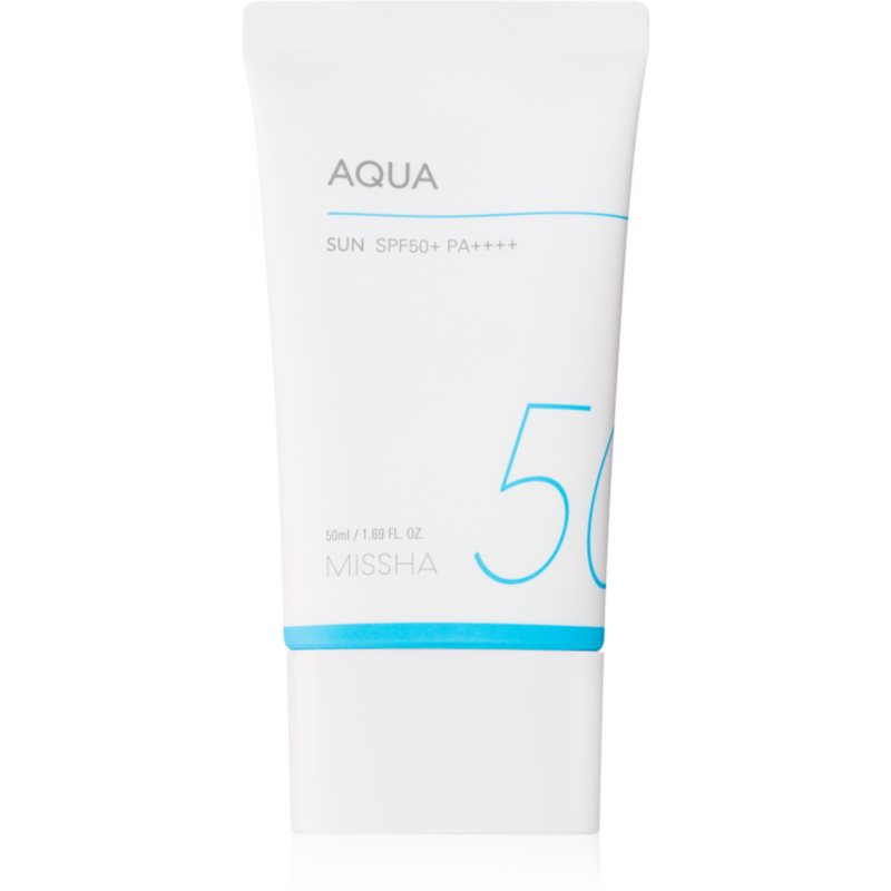 Missha All Around Safe Block Aqua Sun gel-cremă protecție solară SPF 50+ 50 ml